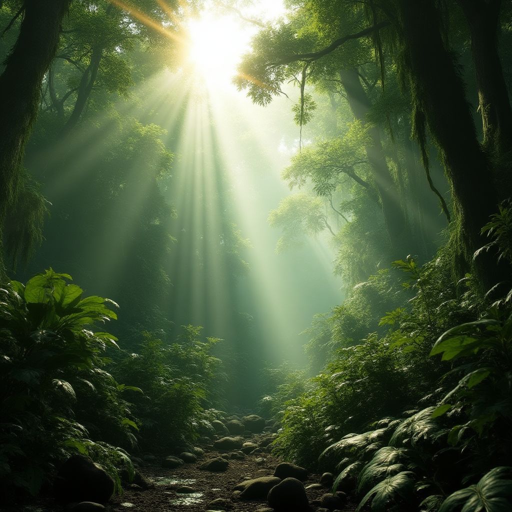 Crysis jungle environment with high graphics