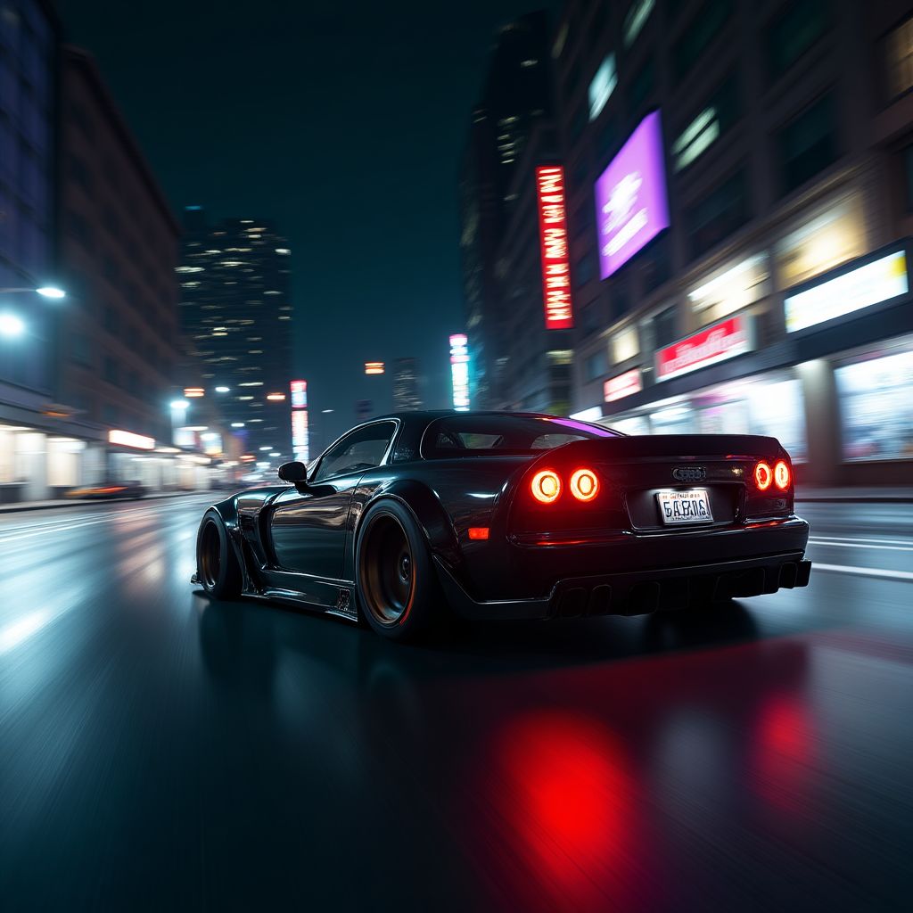 Need for Speed Carbon night race