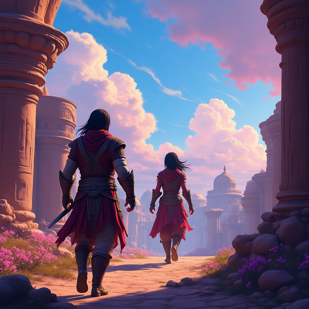 Prince of Persia 2008 artistic style